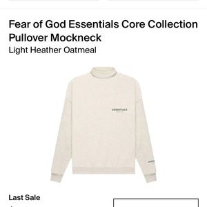 Fear of god essentials- pullover mock-neck